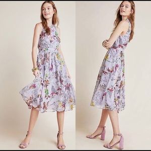 Anthropologie Hermia midi dress size 4